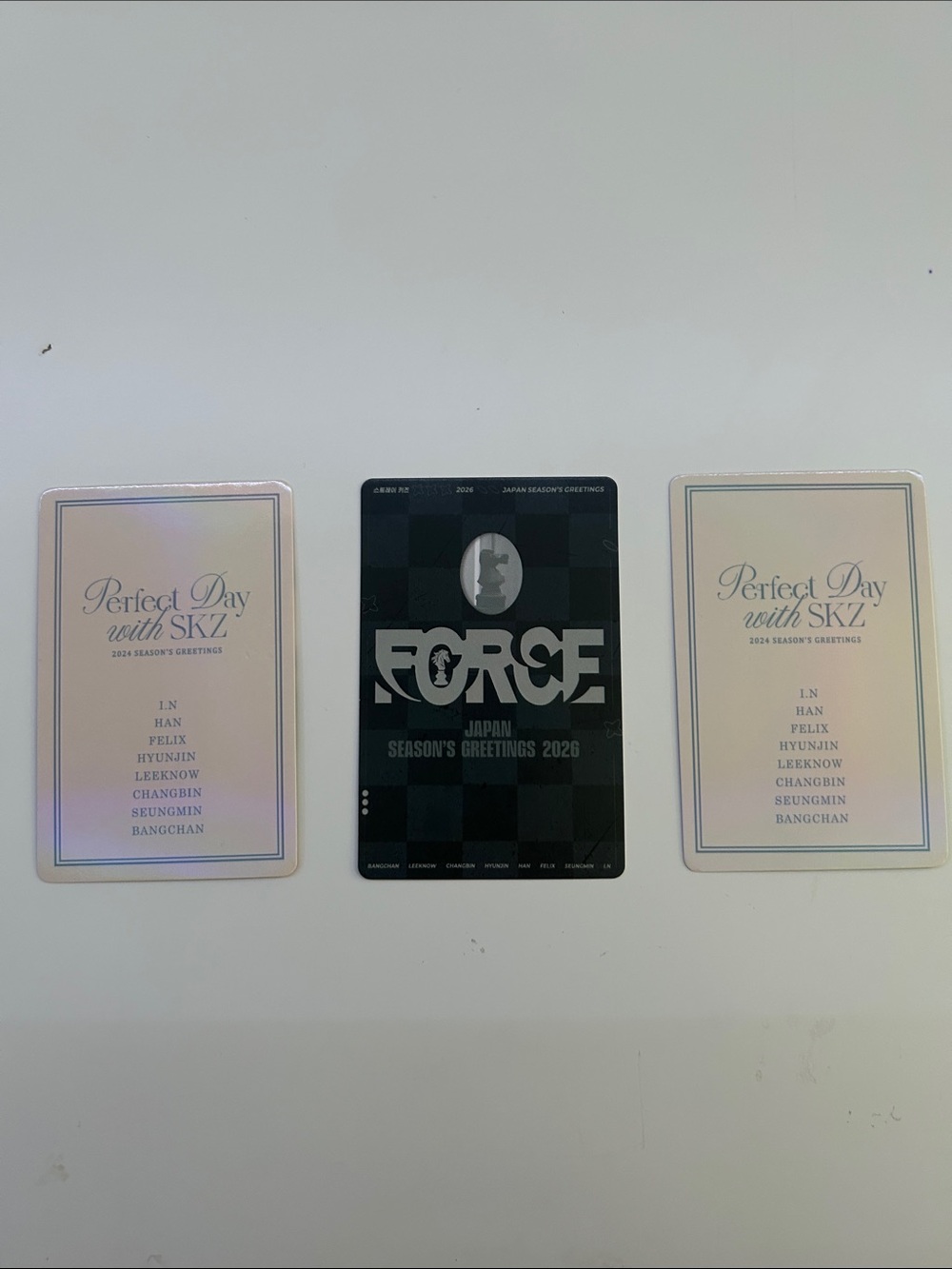 Felix Lee of Stray Kids Photocard Set (Force and Perfect Day with SKZ) - Picture 2 of 2